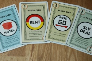 Action cards Instructions for using action cards are provided on the cards themselves. No back and forth between game parts and the rules!
